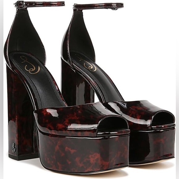 Sam Edelman Kori Platform heels in Coffee - Picture 1 of 2